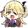 Стикер 20 🌸 Chibi Genshin - Геншин смайлы в чиби-стиле