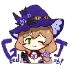 Стикер 55 🌸 Chibi Genshin - Геншин смайлы в чиби-стиле