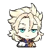 Стикер 8 🌸 Chibi Genshin - Геншин смайлы в чиби-стиле