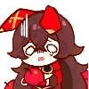 Стикер 15 🌸 Chibi Genshin - Геншин смайлы в чиби-стиле