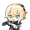 Стикер 53 🌸 Chibi Genshin - Геншин смайлы в чиби-стиле