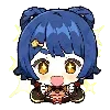 Стикер 48 🌸 Chibi Genshin - Геншин смайлы в чиби-стиле