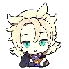 Стикер 7 🌸 Chibi Genshin - Геншин смайлы в чиби-стиле