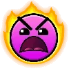 Стикер 21 🤬 Geometry Dash Emoji