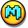 Стикер 2 🤩 Geometry Dash - эмодзи по игре геометри даш