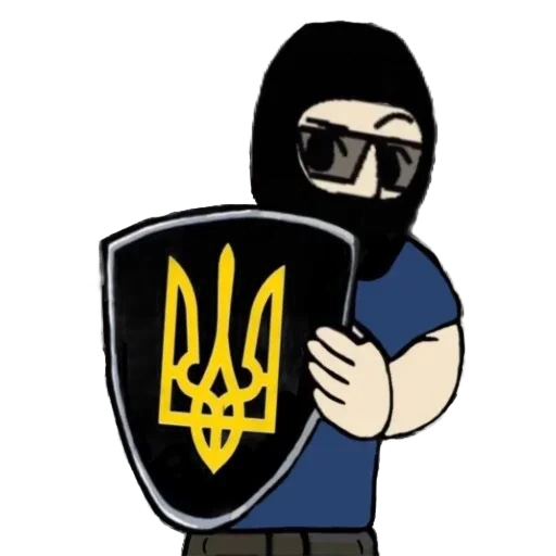 🤨 Стикер «Герої України» для Telegram