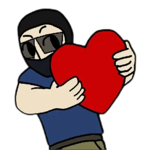 ❤ Стикер «Герої України» для Telegram