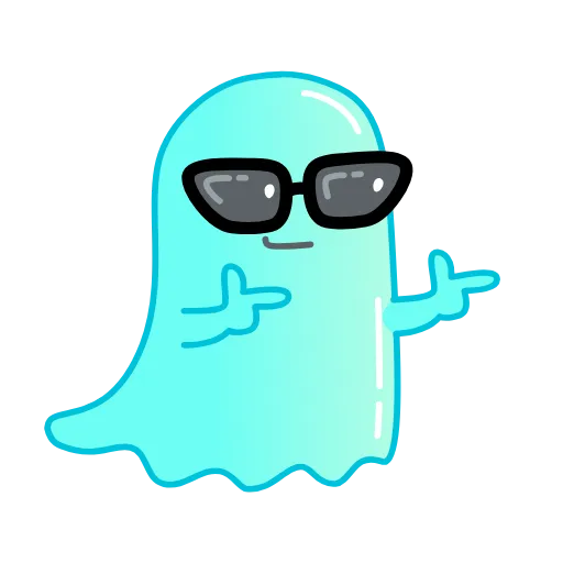 Стикер 21 Ghost Bugi