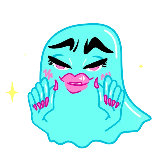 Стикер 18 Ghost Bugi