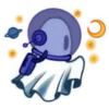 Стикер 8 Ghostcuteprem