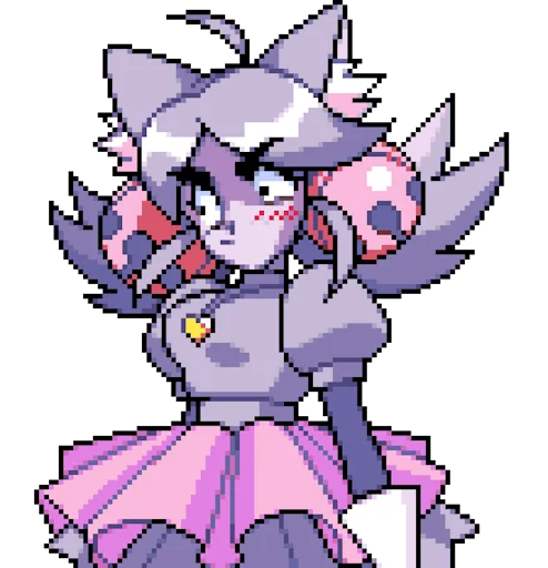 😚 Стикер «Deltarune Ghost Cutie Mew Mew» для Telegram