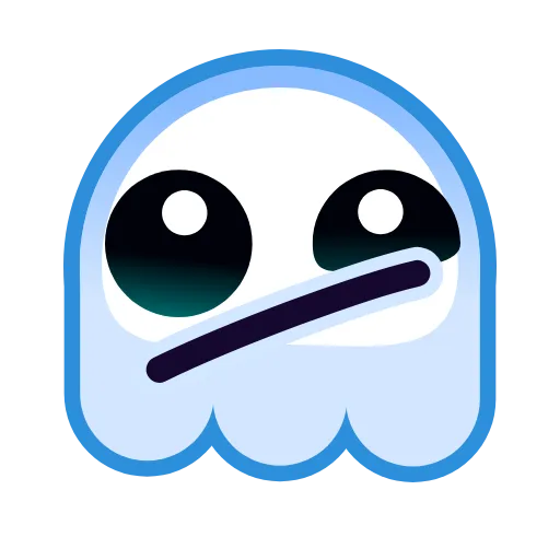 Стикер 26 Ghost Emoji