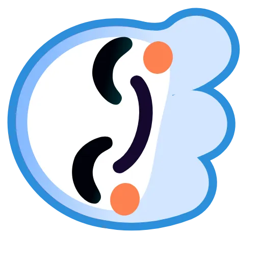 Стикер 4 Ghost Emoji