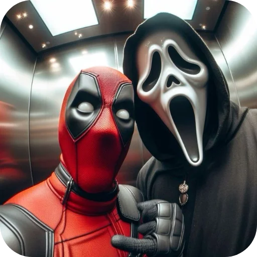 🤘 Стикер «Ghostface» для Telegram