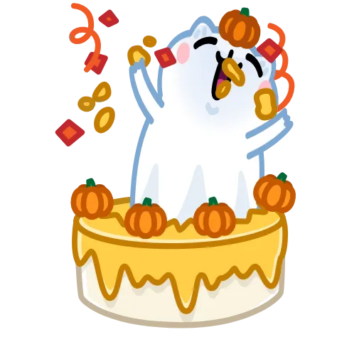Стикер 8 Ghost Hamster