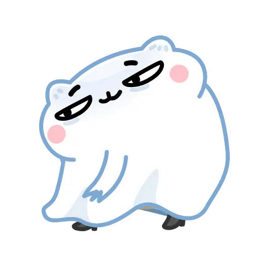 Стикер 16 Ghost Hamster