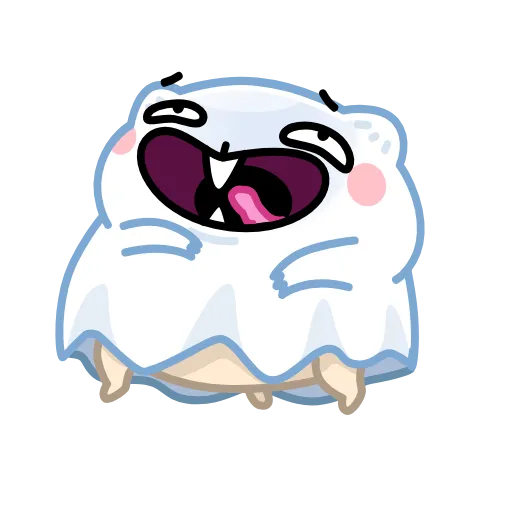 Стикер 2 Ghost Hamster