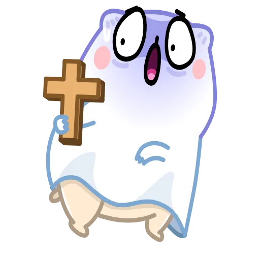 Стикер 10 Ghost Hamster