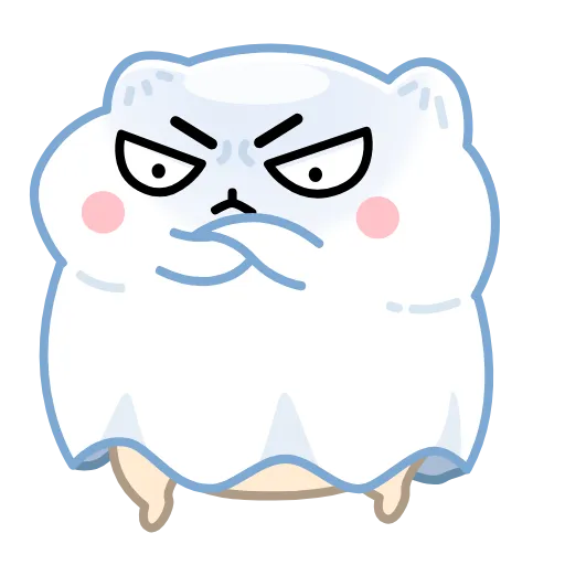Стикер 14 Ghost Hamster