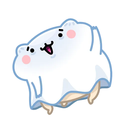 Стикер 5 Ghost Hamster