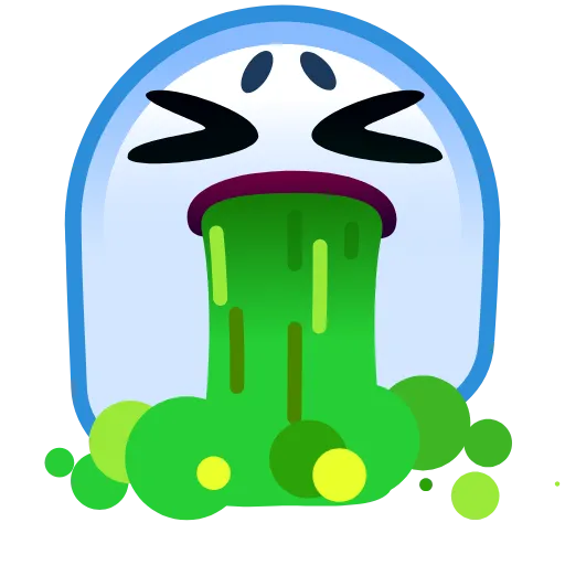 Стикер 30 Ghost Emoji