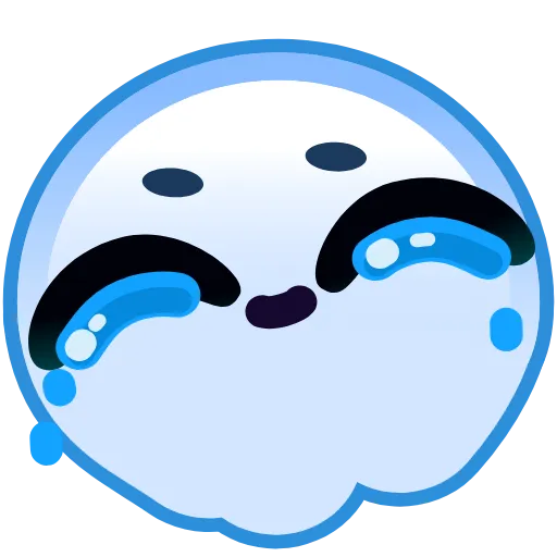 Стикер 2 Ghost Emoji