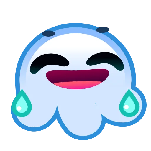 Стикер 3 Ghost Emoji