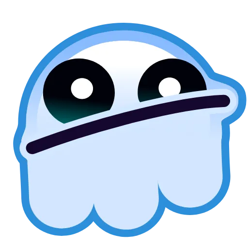 Стикер 26 Ghost Emoji
