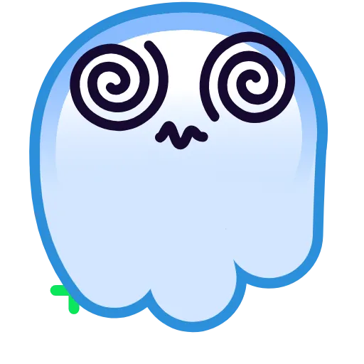Стикер 29 Ghost Emoji
