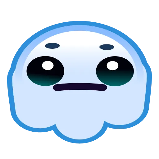 Стикер 25 Ghost Emoji