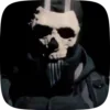 Стикер 39 👻 Ghost - эмодзи с гоустом по игре CoD