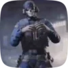 Стикер 32 👻 Ghost - эмодзи с гоустом по игре CoD