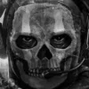 Стикер 4 👻 Ghost - эмодзи с гоустом по игре CoD