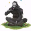 Стикер 49 👻 Ghost - эмодзи с гоустом по игре CoD
