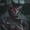 Стикер 25 👻 Ghost - эмодзи с гоустом по игре CoD