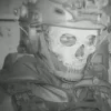 Стикер 2 👻 Ghost - эмодзи с гоустом по игре CoD