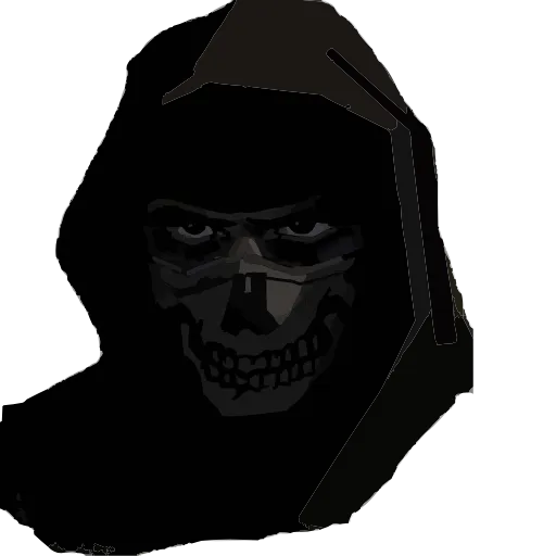Стикер 53 Гоуст Call of Duty