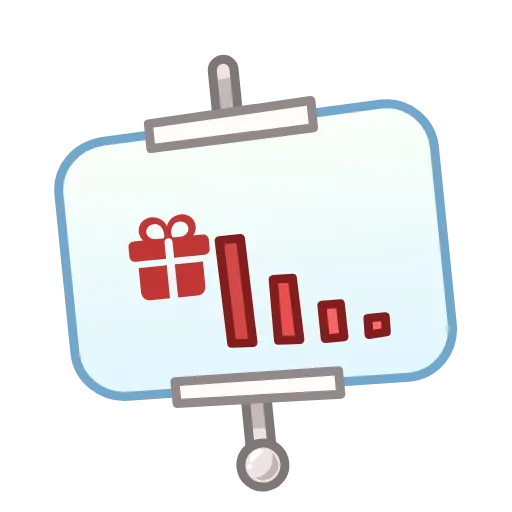 📉 Эмодзи «Gift News Emoji» для Telegram