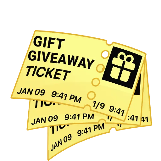 🎫 Эмодзи «Gift News Emoji» для Telegram