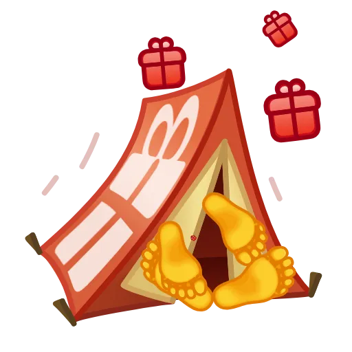 ⛺️ Эмодзи «Gift News Emoji» для Telegram