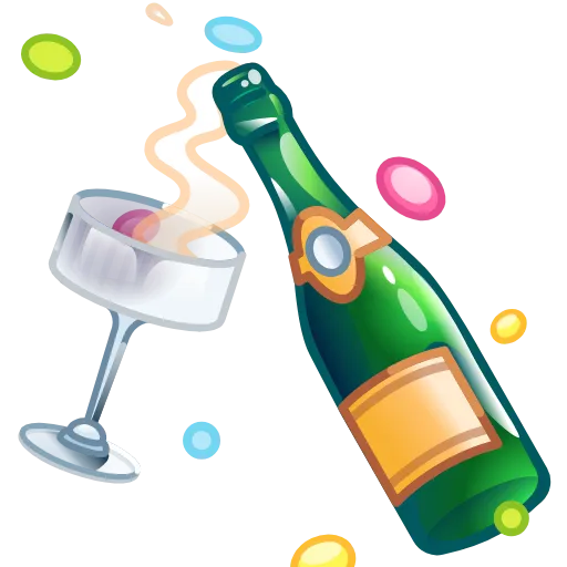 🍾 Стикер «Подарки на 8 марта» для Telegram