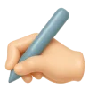 ✍ Эмодзи «Зелено-фиолетовые буквы и эмодзи» для Telegram