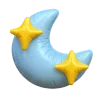 🌝 Эмодзи «Зелено-фиолетовые буквы и эмодзи» для Telegram