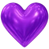 💜 Эмодзи «Зелено-фиолетовые буквы и эмодзи» для Telegram