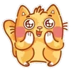 Стикер 23 Ginger Cat