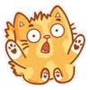 Стикер 21 Ginger Cat