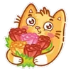 Стикер 22 Ginger Cat