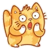 Стикер 16 Ginger Cat