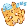 Стикер 3 Ginger Cat