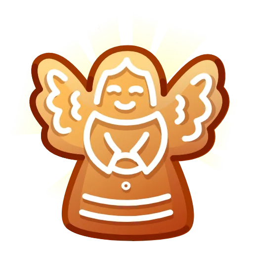 😇 Стикер «Снежа» для Telegram